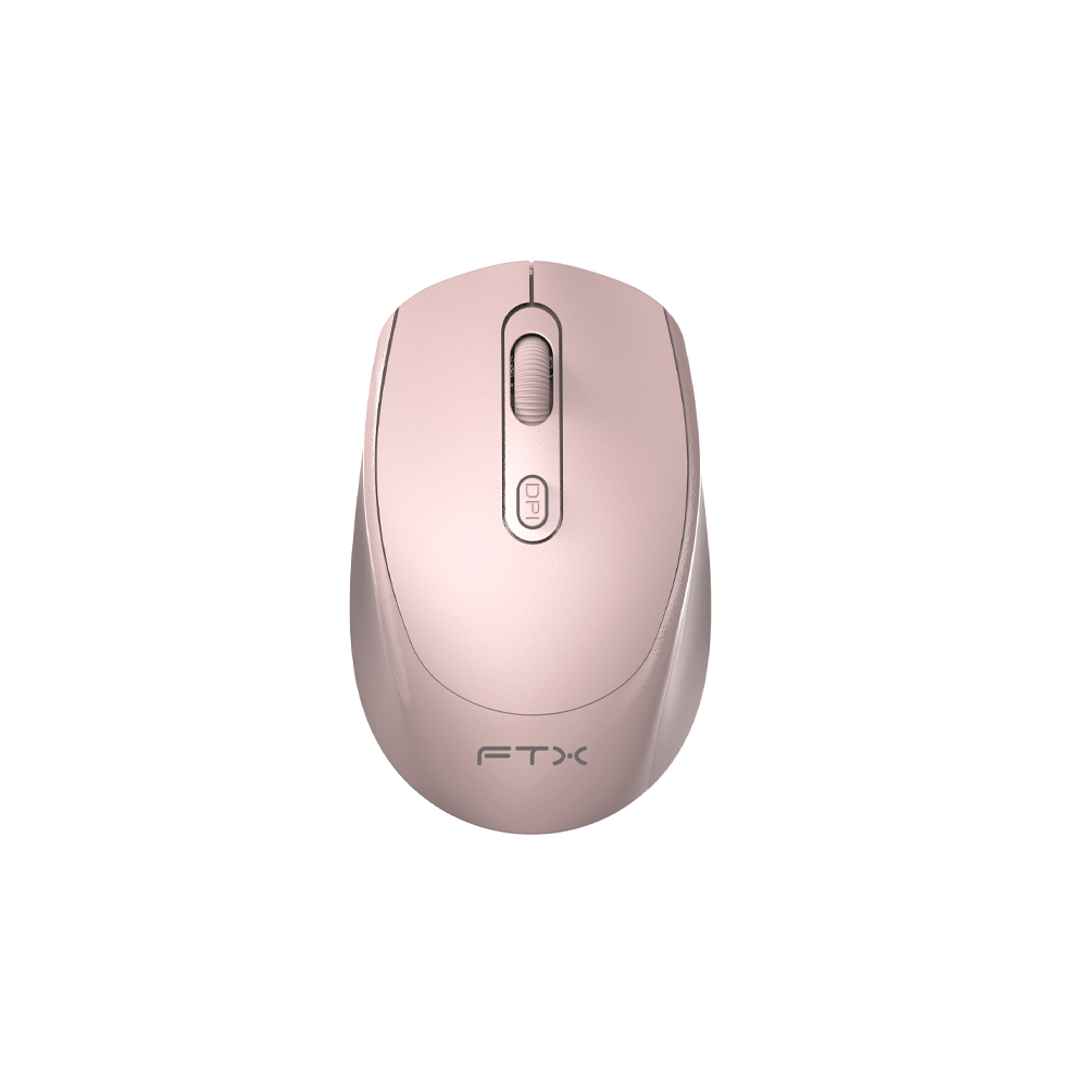 Mouse ftx wireless dual-mode ftxg22 1600dpi/4 botones/recargable/ rosado