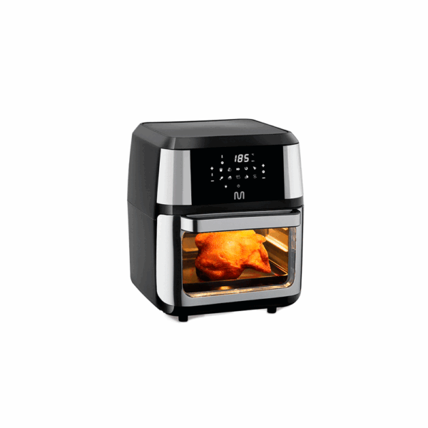 Horno/freidora sin aceite multilaser 12l 1800w 220v negro go226 - Imagen 3