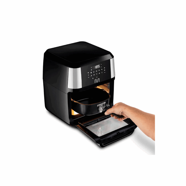 Horno/freidora sin aceite multilaser 12l 1800w 220v negro go226 - Imagen 4