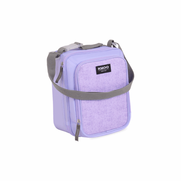 Bolsa termica igloo 5 latas vertical lunch 5 lila 63136 - Imagen 3