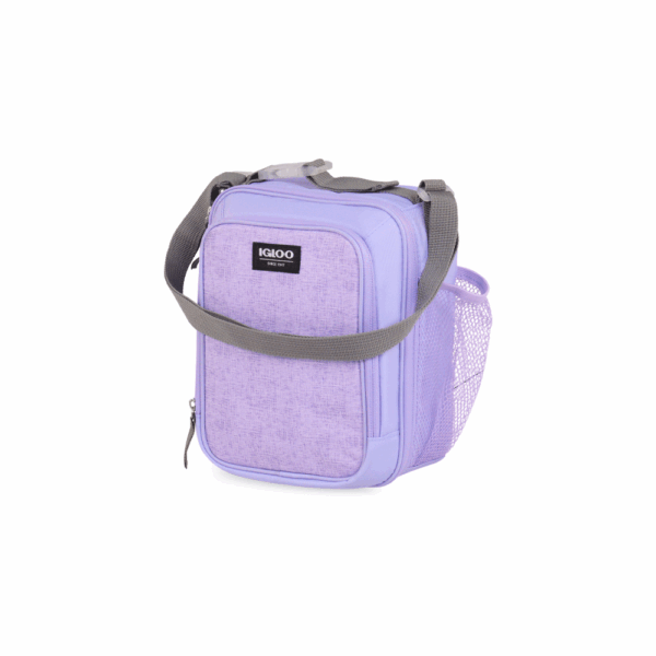 Bolsa termica igloo 5 latas vertical lunch 5 lila 63136 - Imagen 4