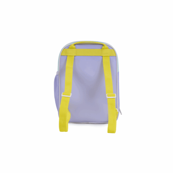 Mochila termica igloo 12 latas retro lila/amarillo 63074 - Imagen 5