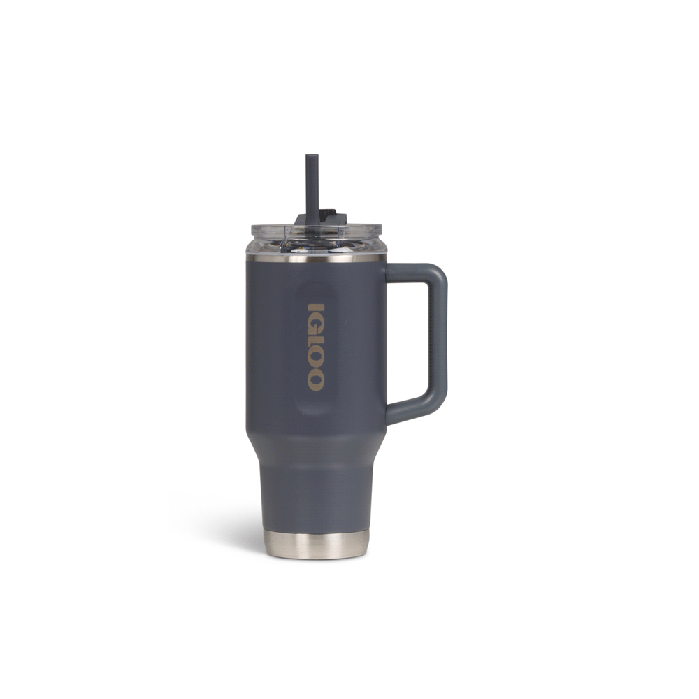 Vaso termico igloo 950ml  carbonite c/pajita 71222