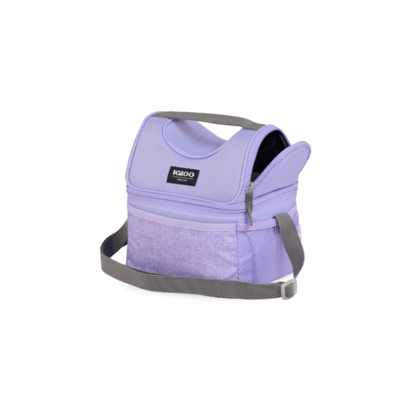 Bolsa termica igloo 9 latas gripper 9  lila 63153 - Imagen 2