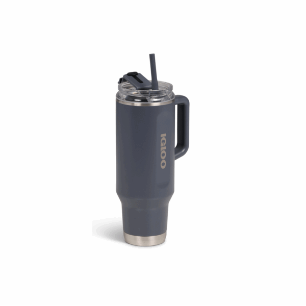 Vaso termico igloo 1.2 litros carbonite c/pajita 71227 - Imagen 2