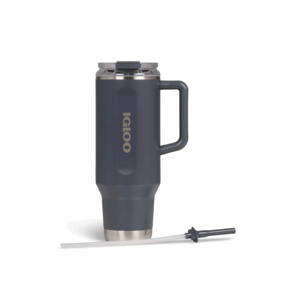 Vaso termico igloo 1.2 litros carbonite c/pajita 71227 - Imagen 3