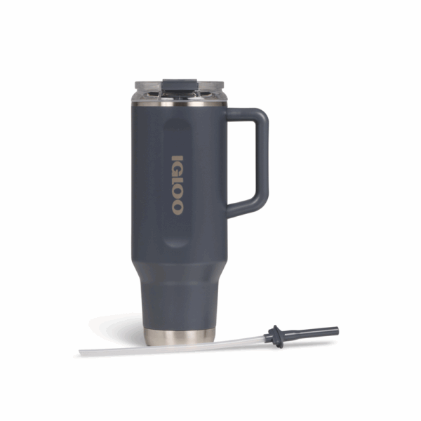 Vaso termico igloo 1.2 litros carbonite c/pajita 71227 - Imagen 4