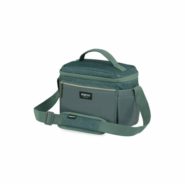 Bolsa termica igloo 12 latas rounded cube verde 63107 - Imagen 2