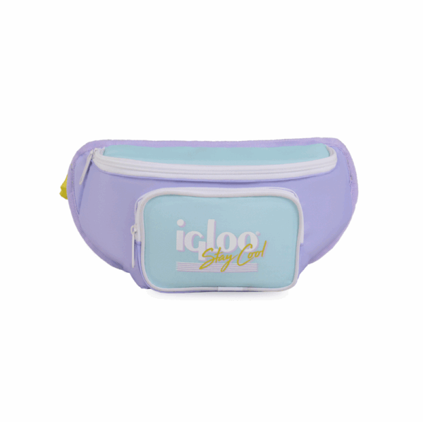 Bolsa termica igloo 3 latas funny pack retro lila 63078