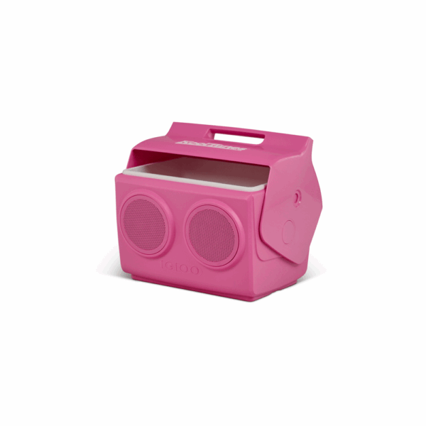 Conservadora con parlante igloo 13l kooltunes rosa 27733 - Imagen 3