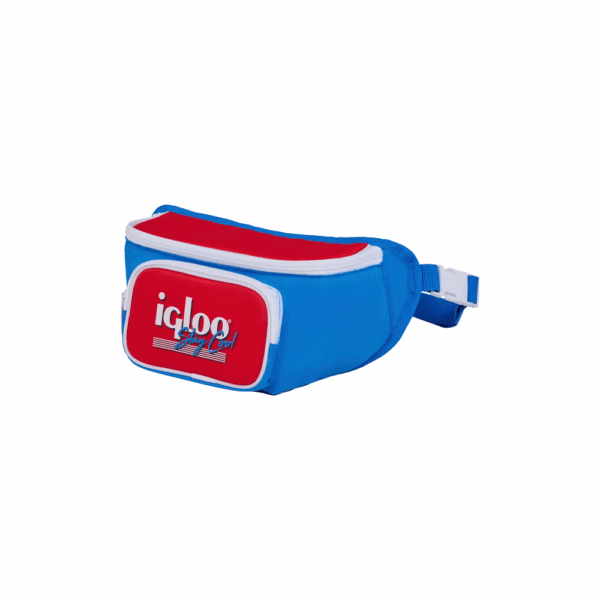 Bolsa termica igloo 3 latas funny pack retro azul 63079 - Imagen 2