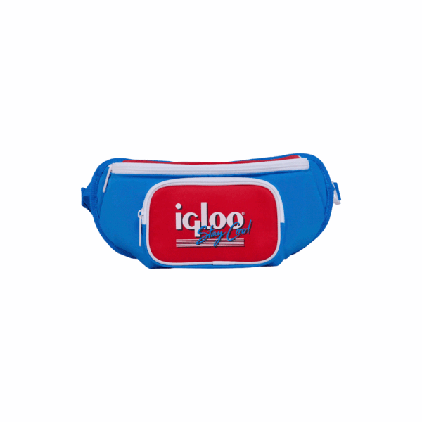 Bolsa termica igloo 3 latas funny pack retro azul 63079