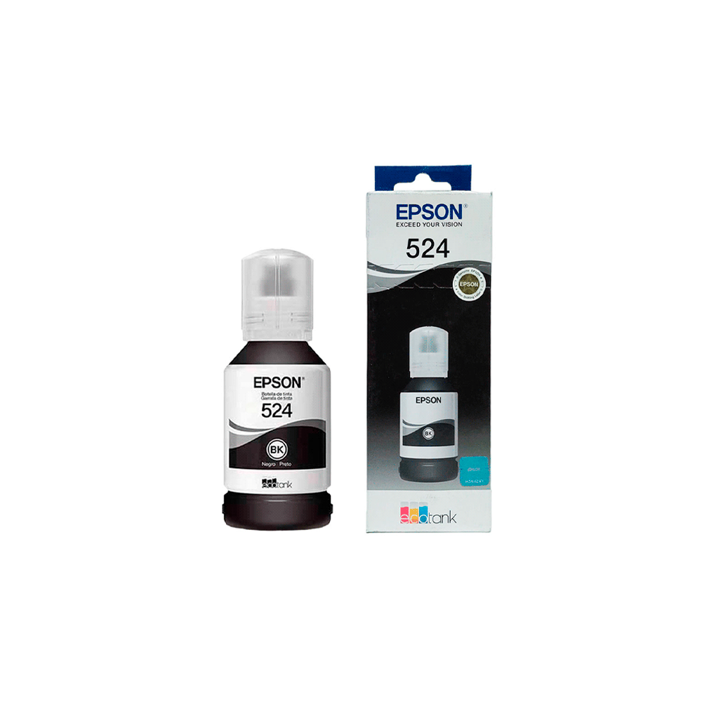 Tinta epson t524 120 negro l15150 t524120-al 127ml