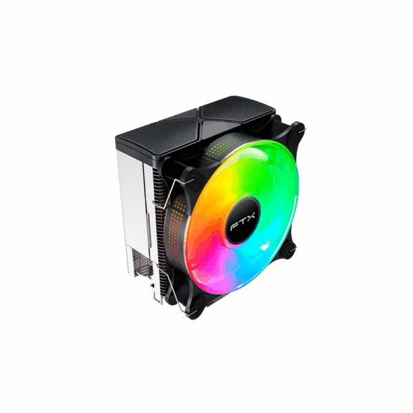 Cooler p/cpu ftx ftxcc-421p 120mm rgb lga1150 1151 1155 1156 1200 1700 am4 am5 - Imagen 2