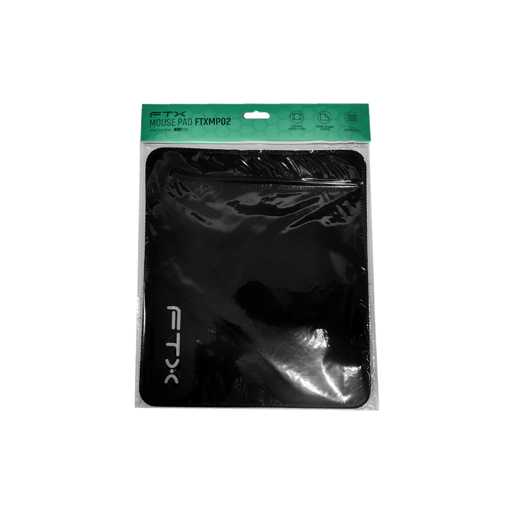 Mousepad ftx ftxmp02 20x24x0.3cm negro
