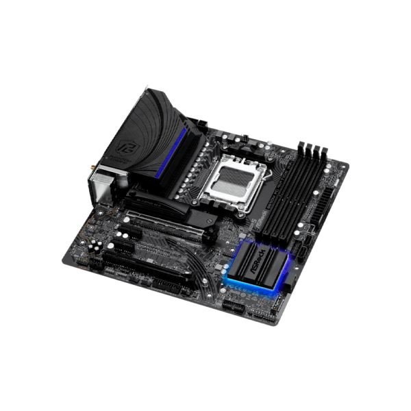 Placa madre asrock am5 b650m pg riptide wifi ddr5 s/r/hdmi/dp/2m2/usb3.2/matx