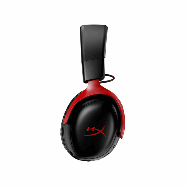 Auricular con microfono gamer hyperx 77z46aa cloud iii wireless headph 3.5mm/anc/rojo-negr - Imagen 2