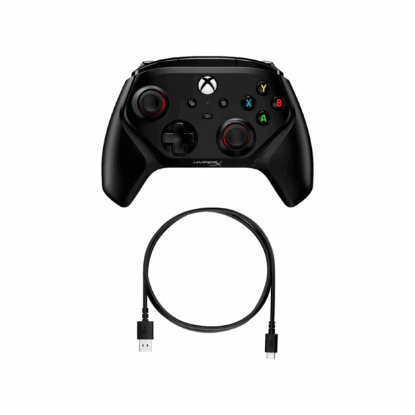 Control gamer hyperx 6l366aa clutch gladiate usb/1jack/xbox/negro - Imagen 5