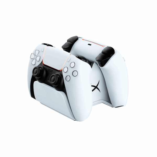 Estacion de carga hyperx 51p68aa chargeplay duo p/ 2 controles ps5 usb/blanco - Imagen 5