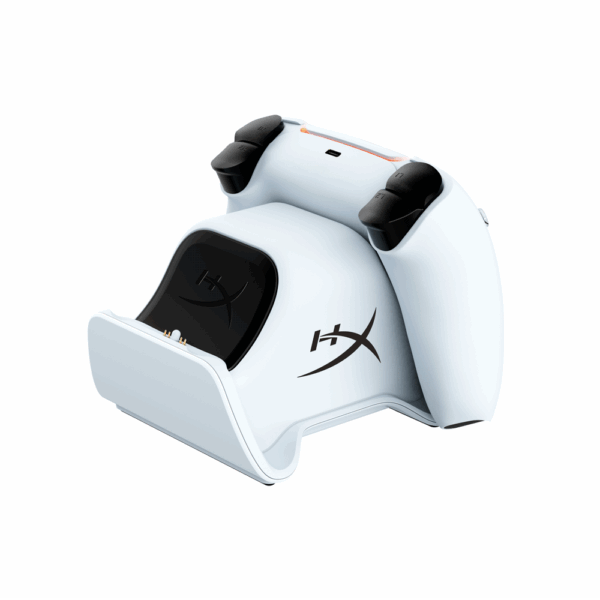 Estacion de carga hyperx 51p68aa chargeplay duo p/ 2 controles ps5 usb/blanco