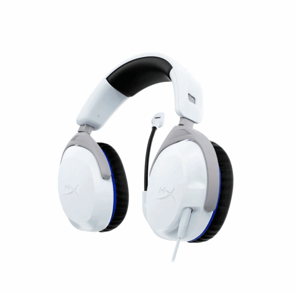 Auricular con microfono gamer hyperx 75x29aa cloud stinger 2 headph usb/ps4 ps5/blanco - Imagen 5