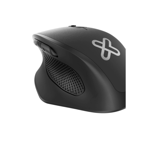 Mouse wireles kmw-760 klip ergolast 1600dpi/6 bot/negro - Imagen 3