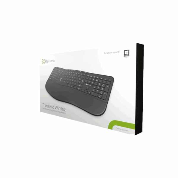 Teclado wireles klip kbk-530s transcend esp/ negro - Imagen 5