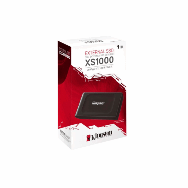 Ssd externo  1tb kingston sxs1000/1000g usb-c 3.2 - Imagen 3