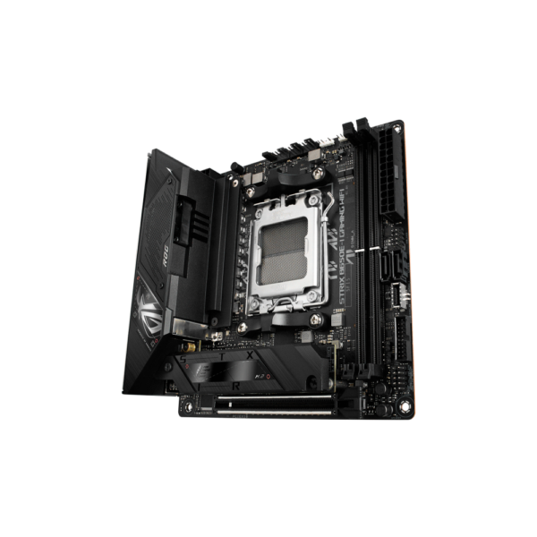 Placa madre asus am5 rog strix b650e-i gaming wifi ddr5 s/r/hdmi/2m2/usb3.2/m-itx