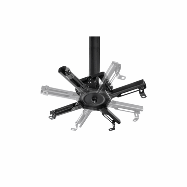 Soporte p/proy ftx ftx-20-02l 35kg incl/gir/rot180°/tec/negro - Imagen 2