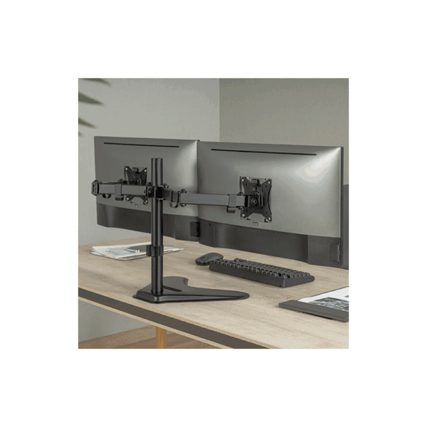 Soporte p/2mon ftx ftx66-t024 17" a 32" 9kg/art/inc45°/gir90°/rot180° - Imagen 2