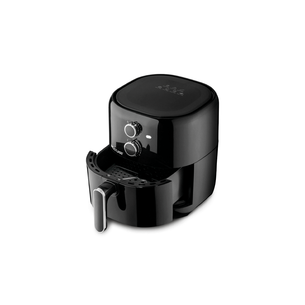 Freidora sin aceite multilaser ce190usa 4,2l 1500w 110v negro con selector - Imagen 2