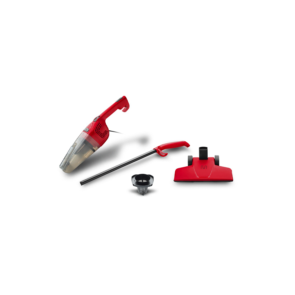 ASPIRADORA VERTICAL 2 EN 1 MULTILASER HO061EUR 1000W 220V ROJO (STK)