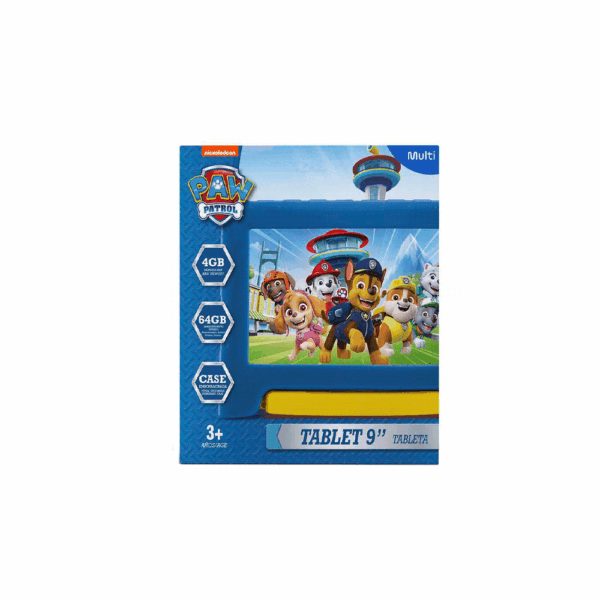 Tablet kid android multilaser nb623 qc/64gb/4g/9"/wifi/azul paw patrol - Imagen 4