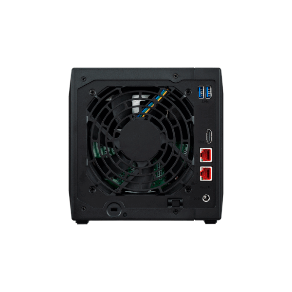 Almacenamiento nas asustor as5404t qc2.0/4bay/4gb/2x2.5-gblan/hdmi/3usb3.2/hd35/h25 - Imagen 4