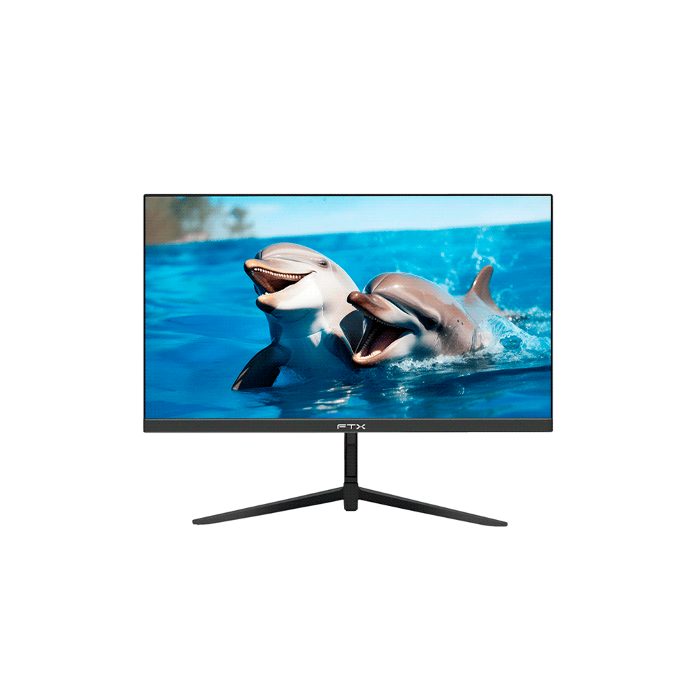 Monitor 24" ftx m24vhdfml fhd vga/hdmi/75hz/1ms/ips/bivolt s/bisel
