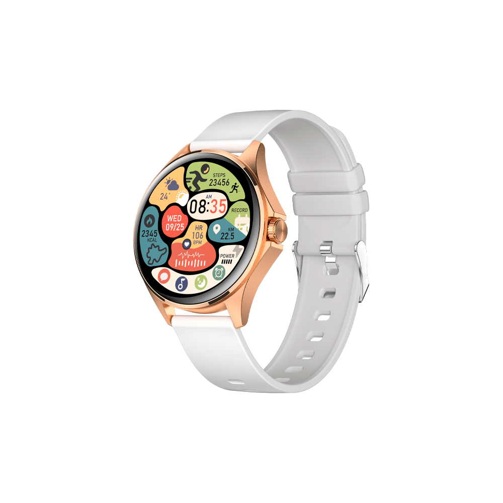 Smartwatch ftxam12-rgw 49mm rose gold/gris android/ios/bt/frec. card