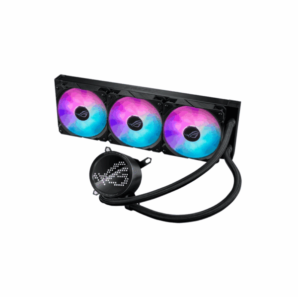 Cooler p/cpu asus rog ryuo iii 360 argb negro - Imagen 2