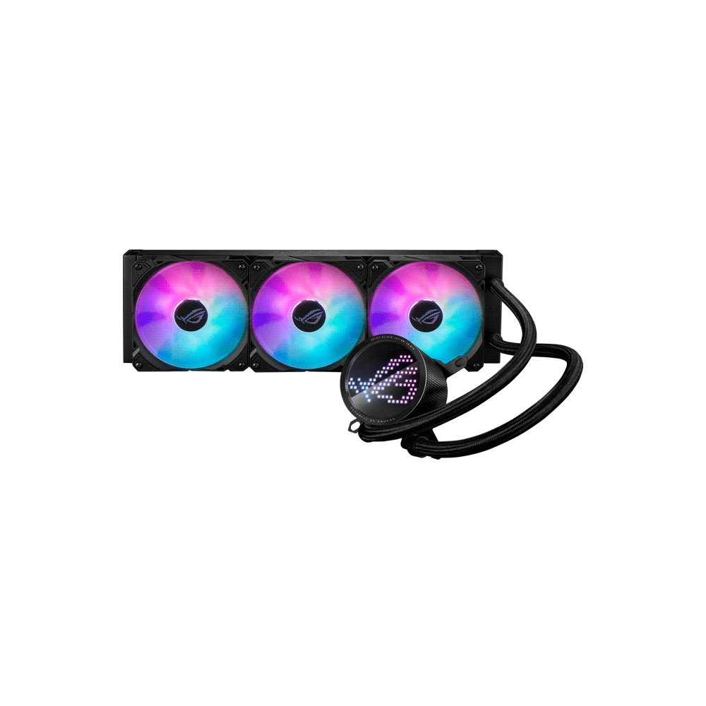 Cooler p/cpu asus rog ryuo iii 360 argb negro