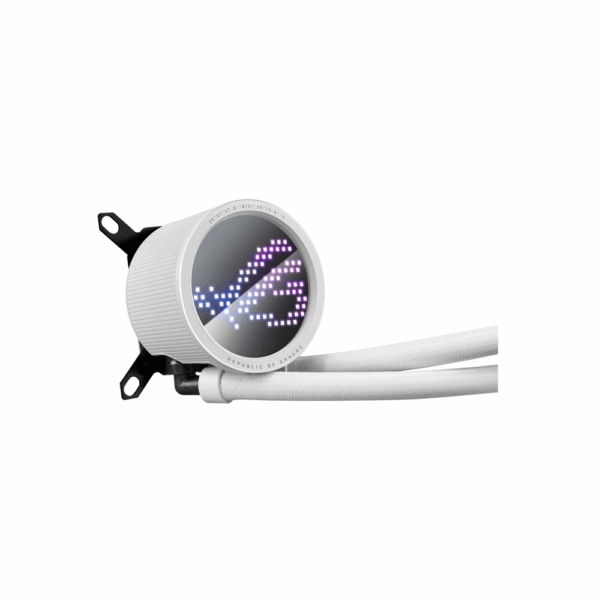 Cooler p/cpu asus rog ryuo iii 360 argb blanco - Imagen 4