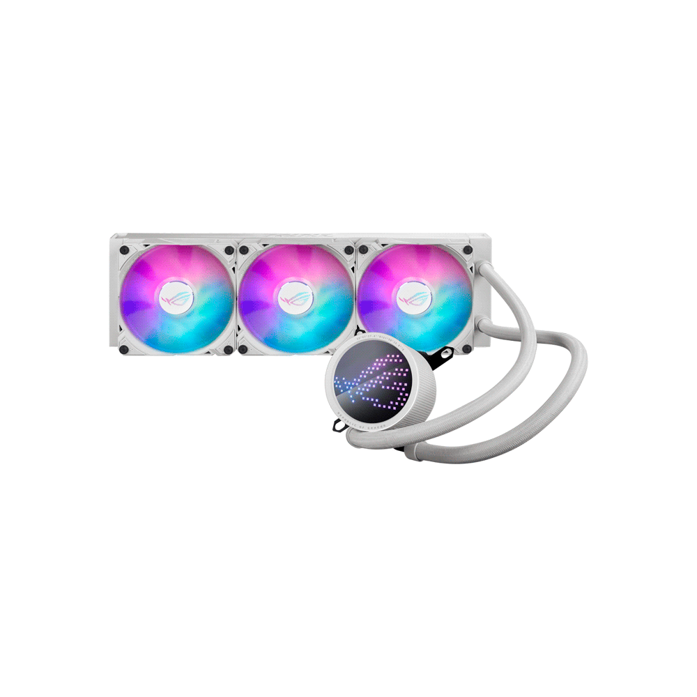 Cooler p/cpu asus rog ryuo iii 360 argb blanco