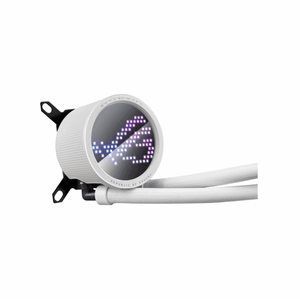 Cooler p/cpu asus rog ryuo iii 240 argb blanco - Imagen 4