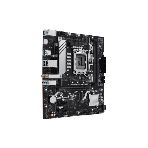 Mb 1700 b760m-ayw wifi d4 asus s/r/hdmi/2m2/ddr4/usb3.2/matx