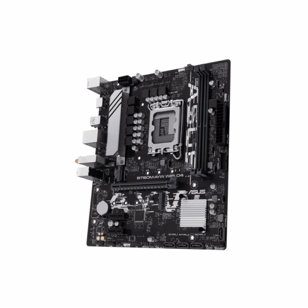 Mb 1700 b760m-ayw wifi d4 asus s/r/hdmi/2m2/ddr4/usb3.2/matx