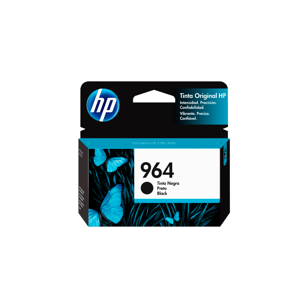 Tinta hp 964 negro 3ja53al 24ml