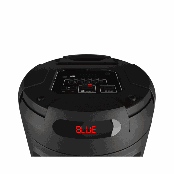 Parlante klip magblaster 2000w kls-601 bt/aux/sd/usb/fm/tws/led/bat/negro - Imagen 3