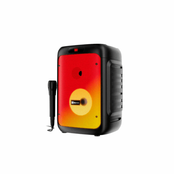 Parlante klip boomfire x 1500w kls-652 bt/aux/sd/usb/fm/tws/led/bat/negro
