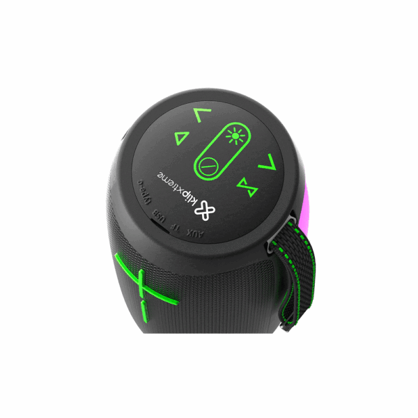 Parlante klip zoundfire pro 16w kbs-350bk bt/bat/ipx6/tws/aux/led/negro - Imagen 4