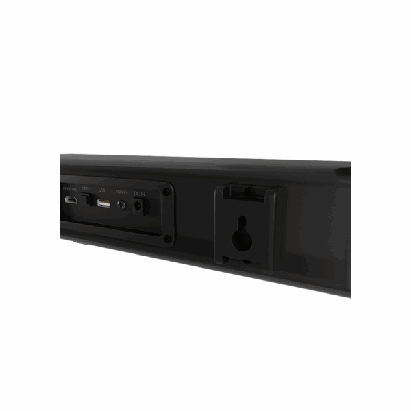 Sound bar klip harmonium 2.0 100w ksb-001 bt/opt/usb/aux/hdmi/negro - Imagen 3