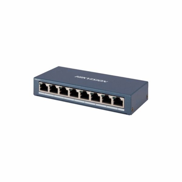 Switch hikvision ds-3e0508-o 8p/1gbps metal pared/escritorio - Imagen 2